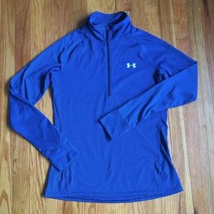 Women’s UA Tech™ ½ Zip Pullover Striped MEDIUM